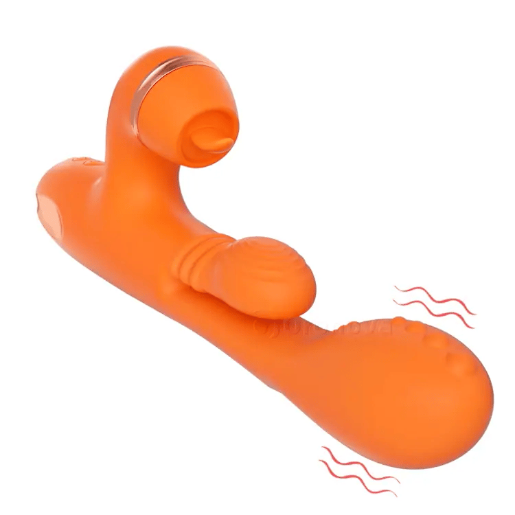 Kraftfuld G-punkts vibrator med dyb masserende virkning