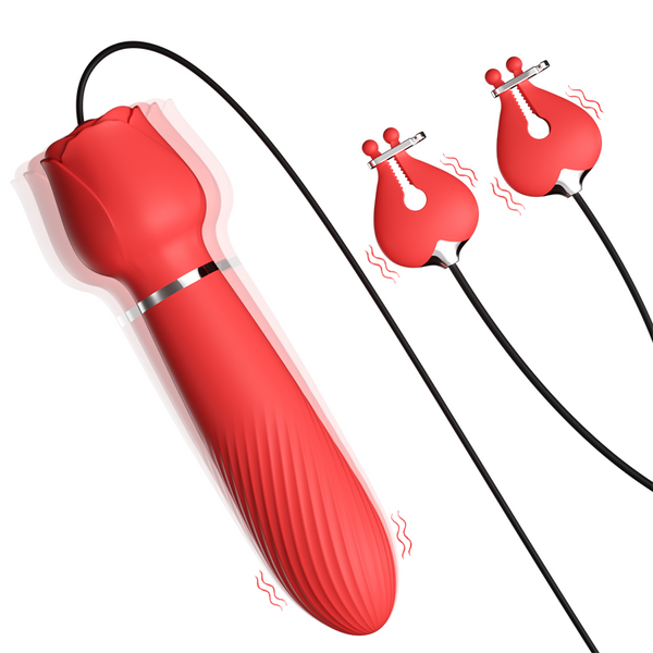 Mini Klit Brystvorte Vibrator