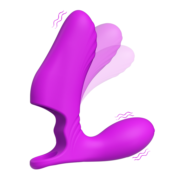 Finger G Spot Vibrator - Dobbelt vibrationer