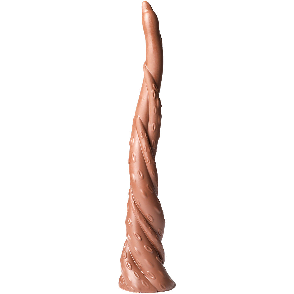 16 Inch Monster Spiral Design Super Lang Dildo med Sugekop Base