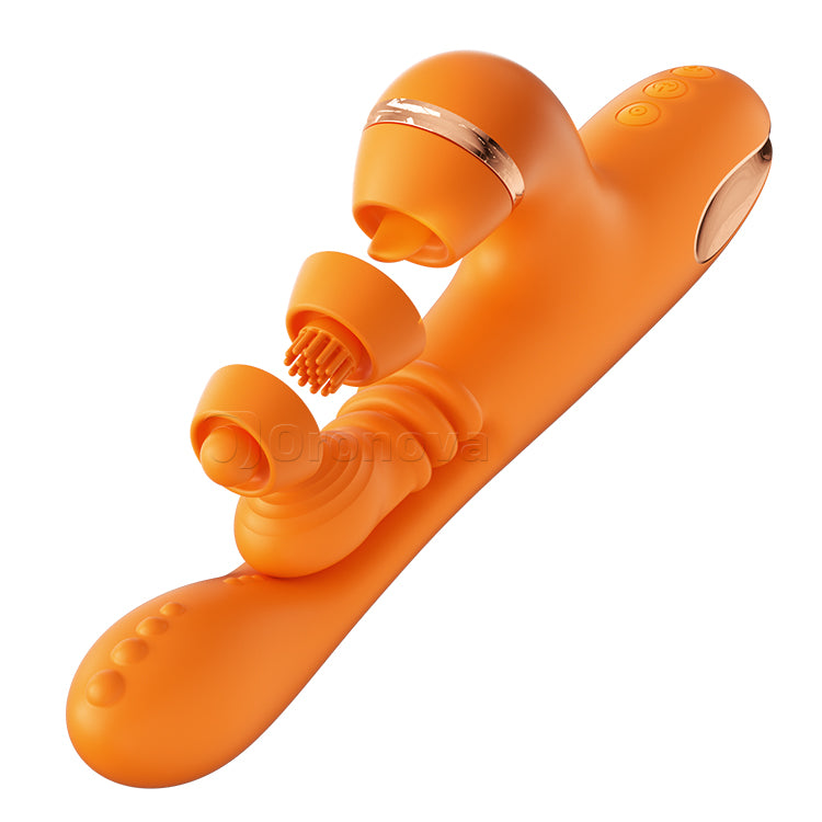 Kraftfuld G-punkts vibrator med dyb masserende virkning