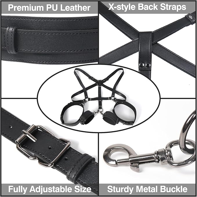 3-in-1 BDSM Reversible Restraint Kit