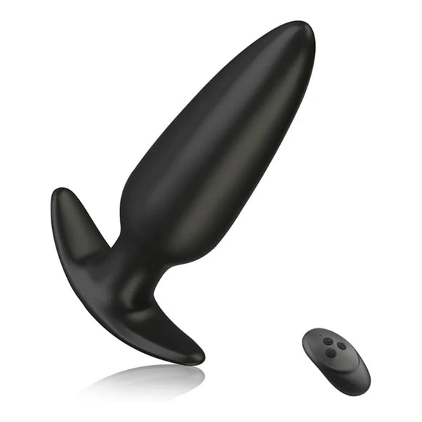 Fjernbetjent anal- og prostatamassager - 10 vibrationsindstillinger