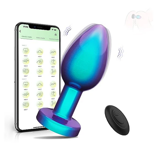 App Vibrating Anal Plug