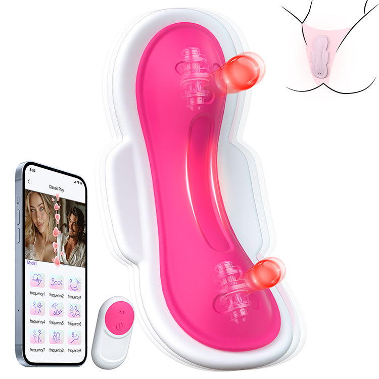 Fjernbetjening & App Kontrol Trusse Vibrator