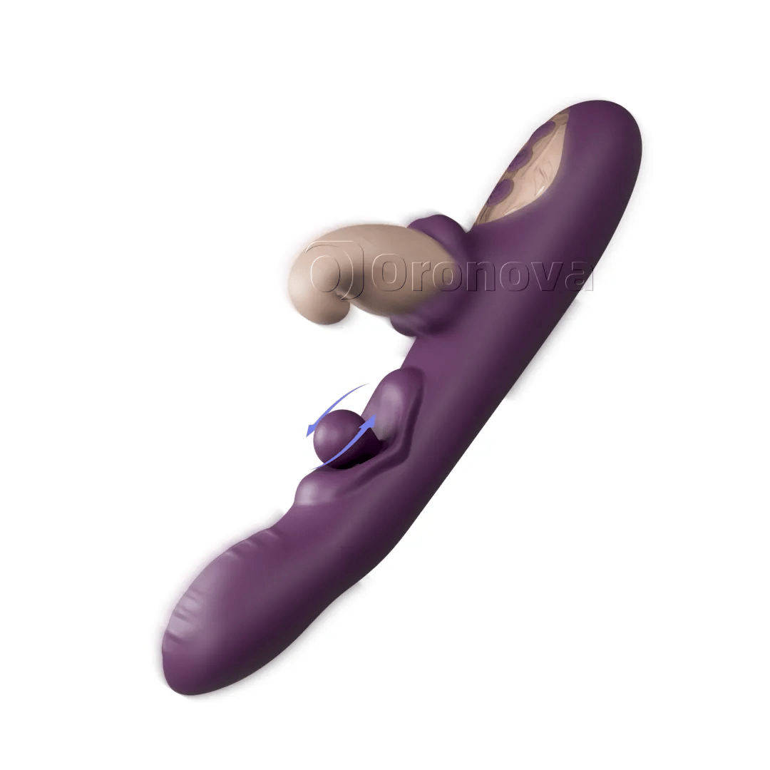 3-i-1 fleksibel vibrator – roterende kugle, banken og vibration med flere tilstande