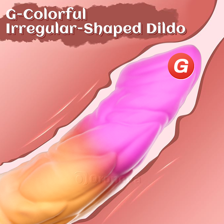 8 Inch 21cm Realistisk Silikone Dildo med Stærk Sugekop Base