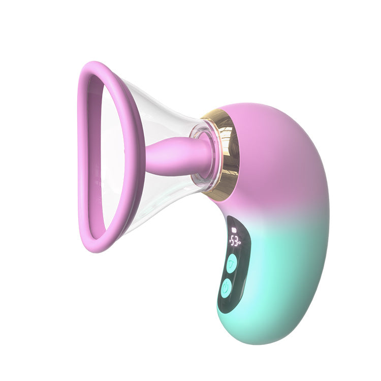 5-in-1  Sucking Vibrator with LCD Display