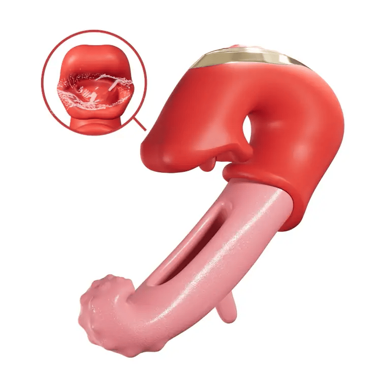 Flappende klitorisvibrator – slikke- og drillefunktioner, vandtæt
