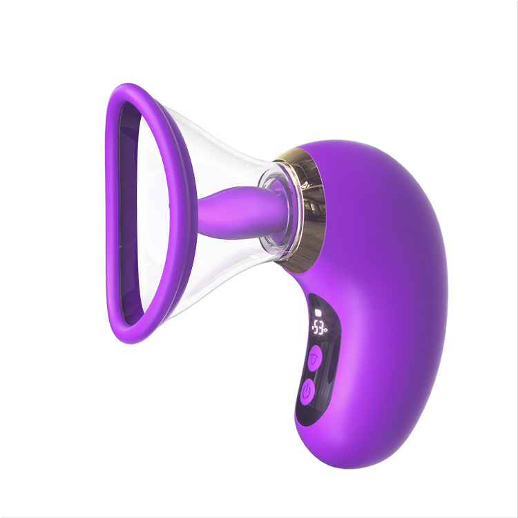 5-in-1  Sucking Vibrator with LCD Display