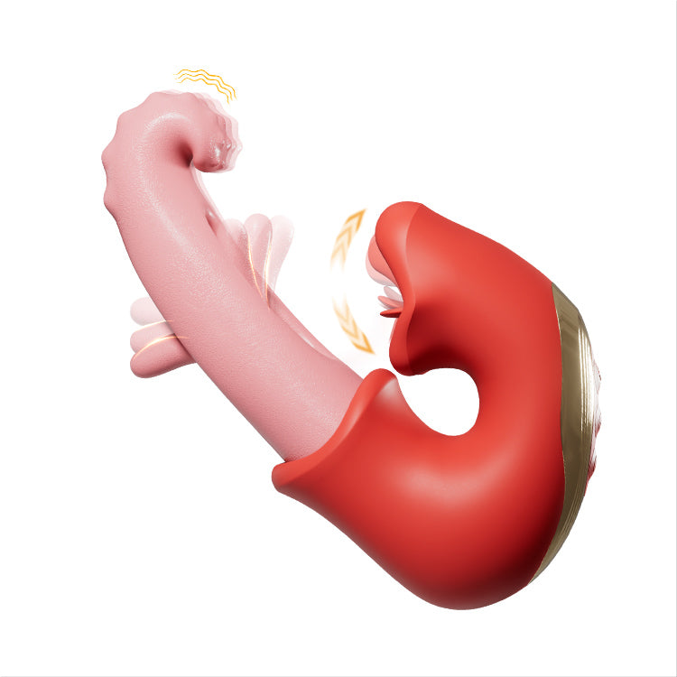 Flapping Clit Vibrator – Licking & Teasing Functions, Waterproof