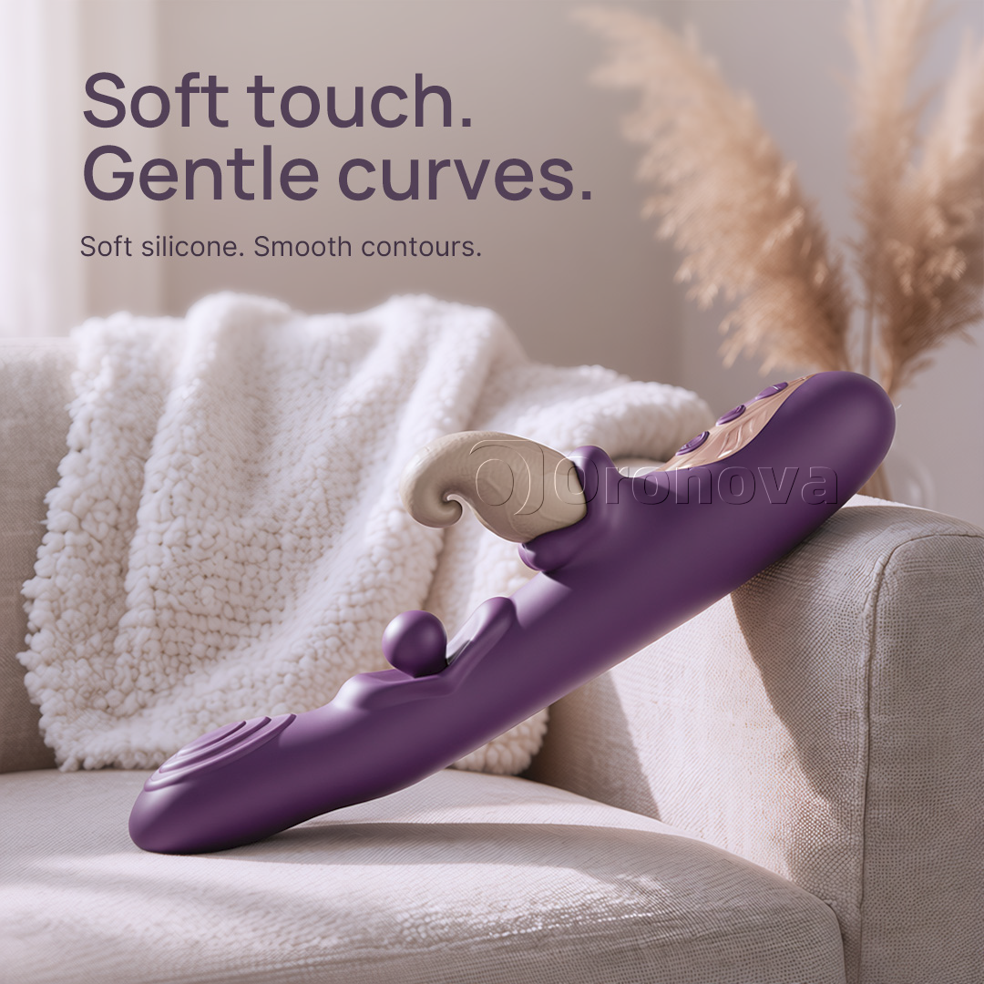 3-i-1 fleksibel vibrator – roterende kugle, banken og vibration med flere tilstande