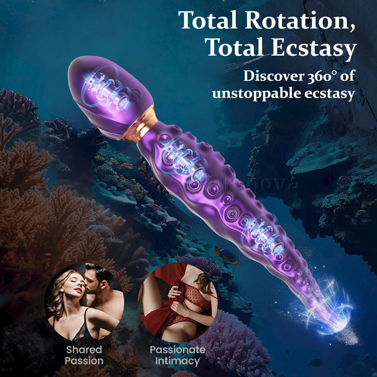 Octopus Tentakel Vibrator – Ideel til G-punkt og brystvorte stimulering