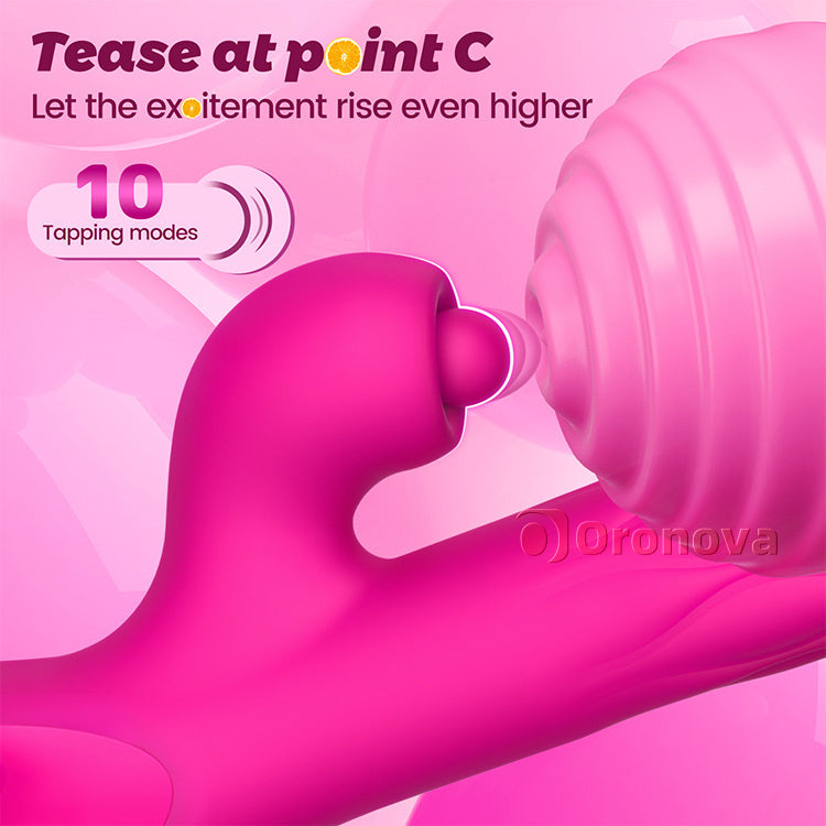 3-i-1 Banke- og Udvidelsesvibrator – G-punkt- og Klitorisstimulator