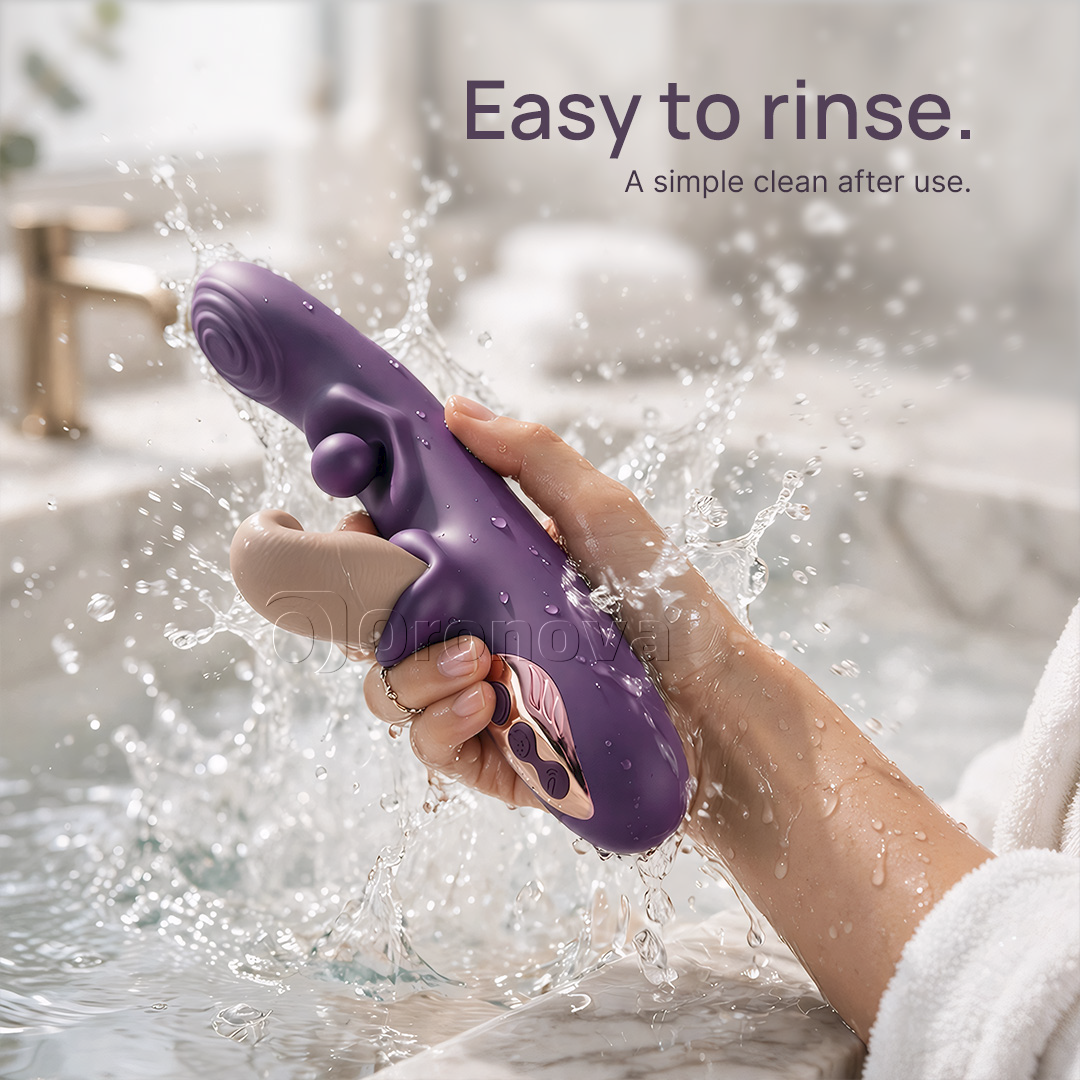 3-i-1 fleksibel vibrator – roterende kugle, banken og vibration med flere tilstande