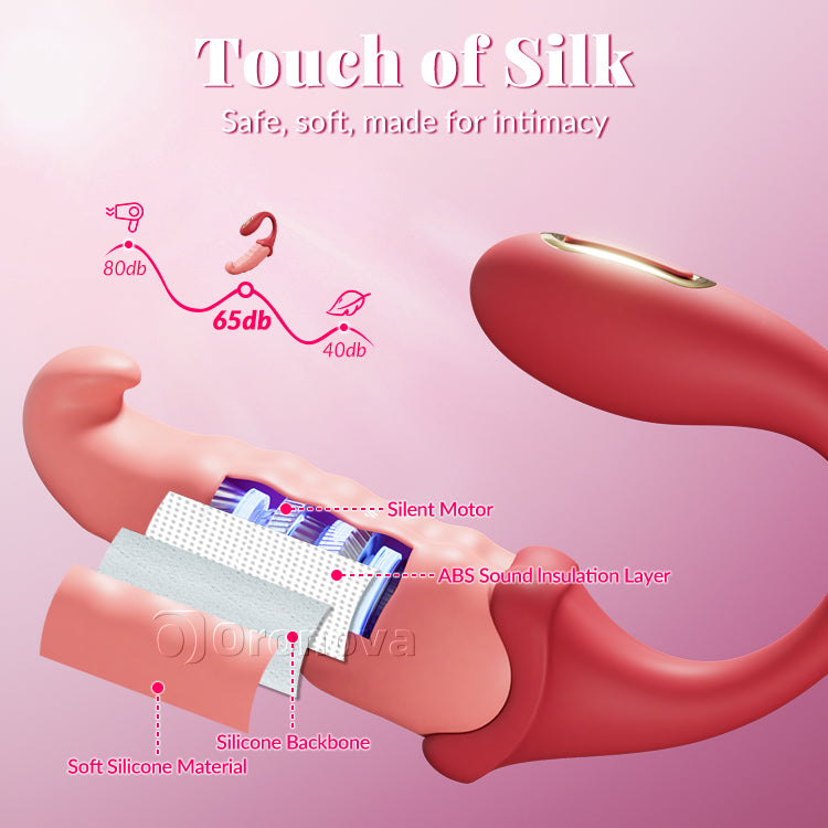 G-Spot Vibrator, pulserende, stimulerer C-Spot, fjernbetjening
