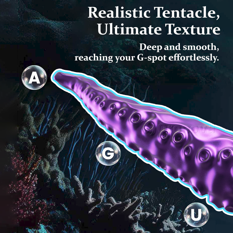 Octopus Tentakel Vibrator – Ideel til G-punkt og brystvorte stimulering