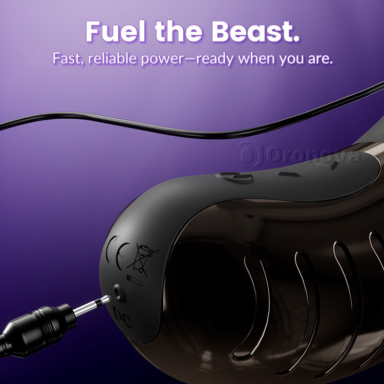 Stødende 360 ° & Roterende Vibrator – Dobbelt Motor G-Spot & Klitoris Stimulator