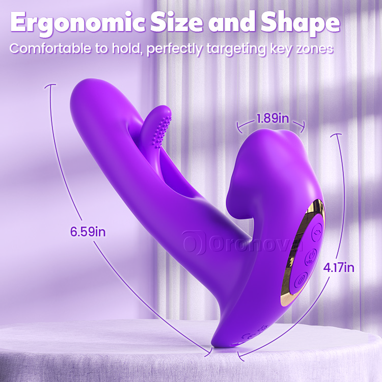 Ultimate G-Spot Pleasure with Thrusting, Licking, and Vibrating Power