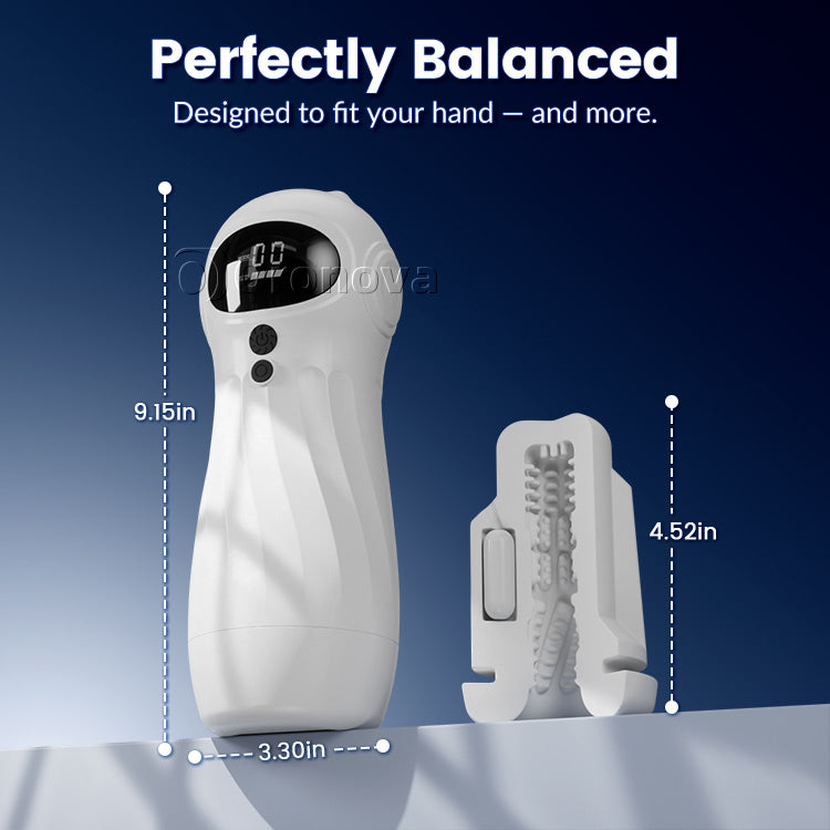 Automatisk Mandlig Masturbator - Sugning, Vibration & APP Fjernbetjening