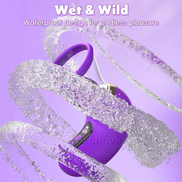 5-in-1  Sucking Vibrator with LCD Display