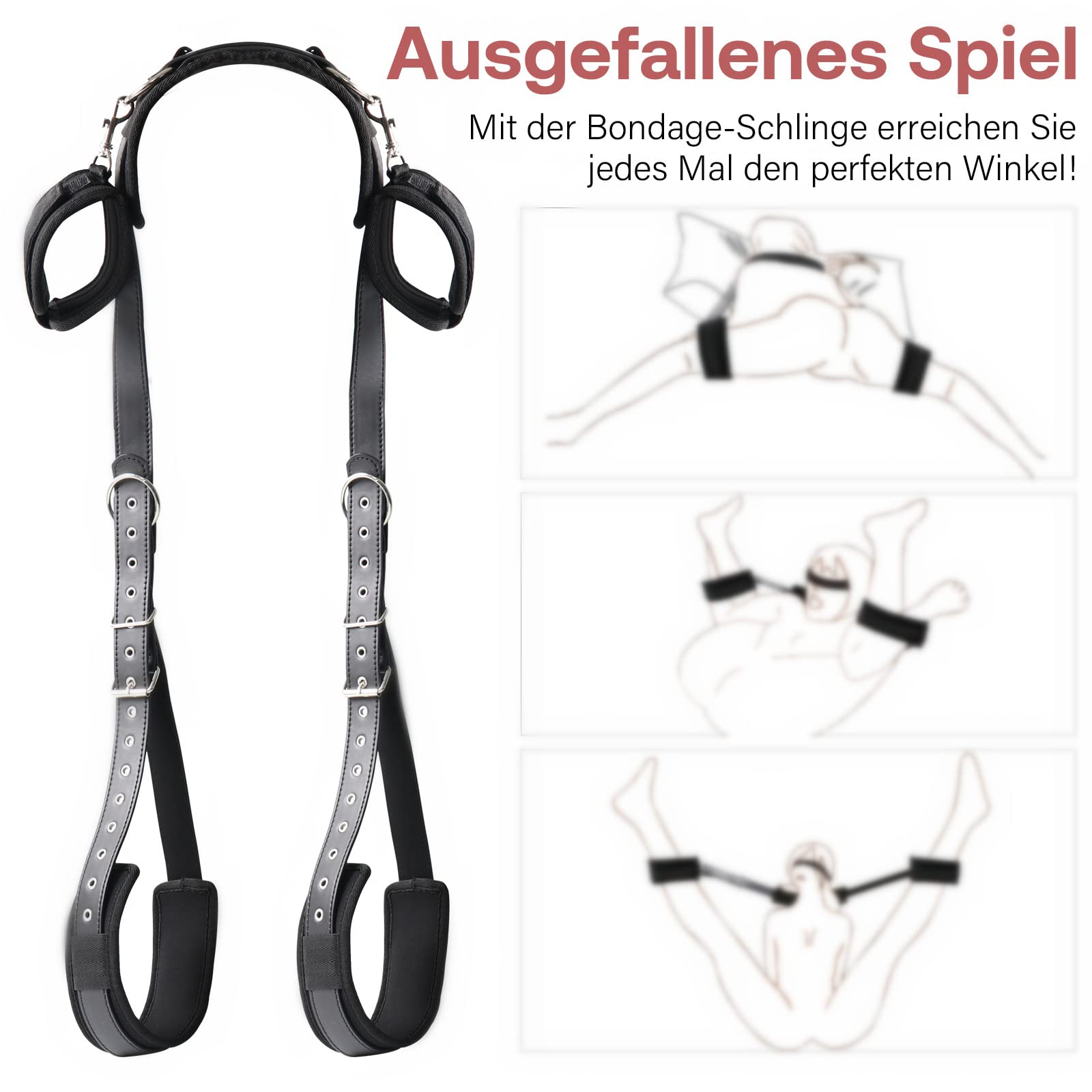 Adjustable BDSM Restraint Set for Advanced Bondage Play
