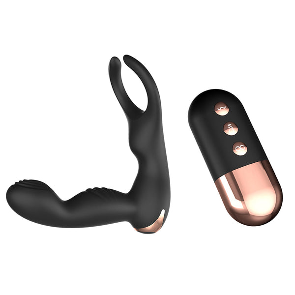 Anal Plug Massager - Dobbelt Vibrationer