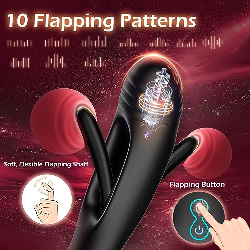 Flappende Anal Dildo Massager - Vibration & Penisring