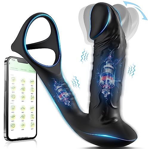 Vibrerende Analdildo Massager - Vibration & Penisring