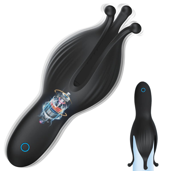 Penis Bunny Ears Vibrator - Vibrating & Compact