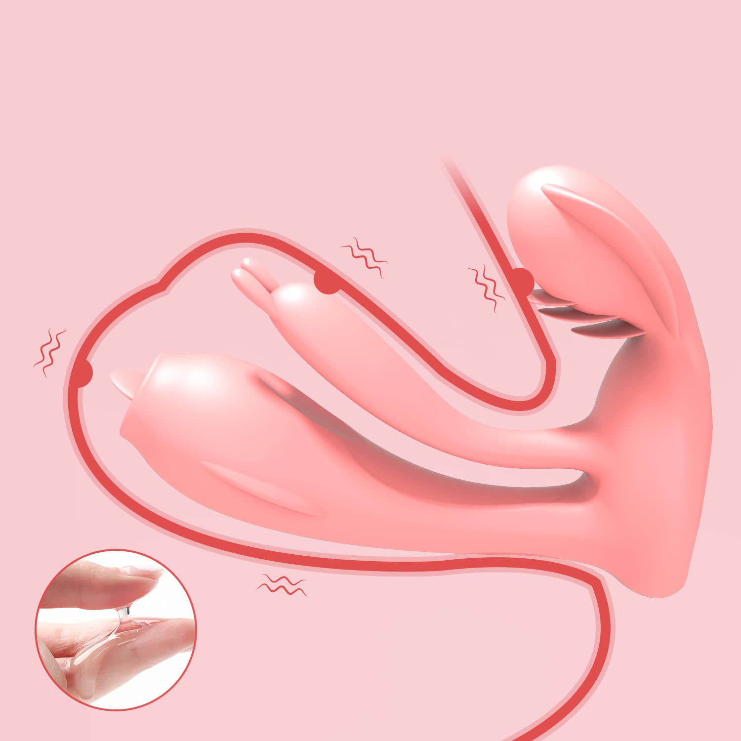 Rabbit Thrusting Vibrator - 3 Motors & App Control